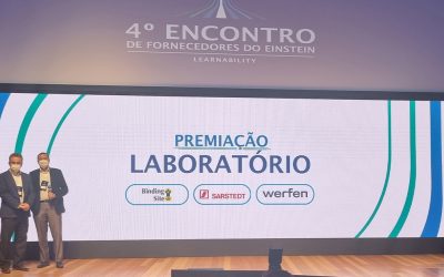 Binding Site Brasil está entre as três melhores empresas fornecedoras de insumos para laboratório do Hospital Albert Einstein