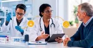 Leia mais sobre o artigo Entre o paciente e o laboratório: o papel do médico na construção da confiança no diagnóstico